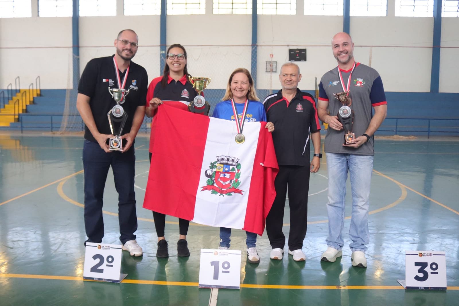 Marília é bicampeã geral dos Jogos Regionais